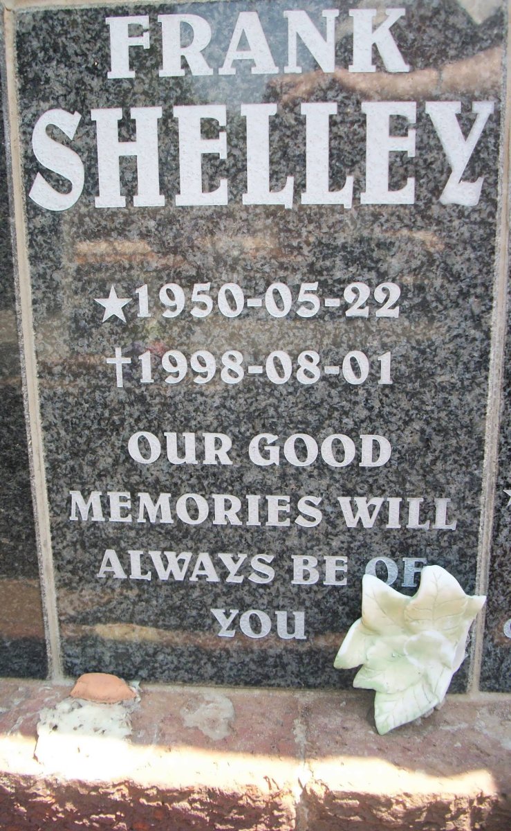 SHELLEY Frank 1950-1998