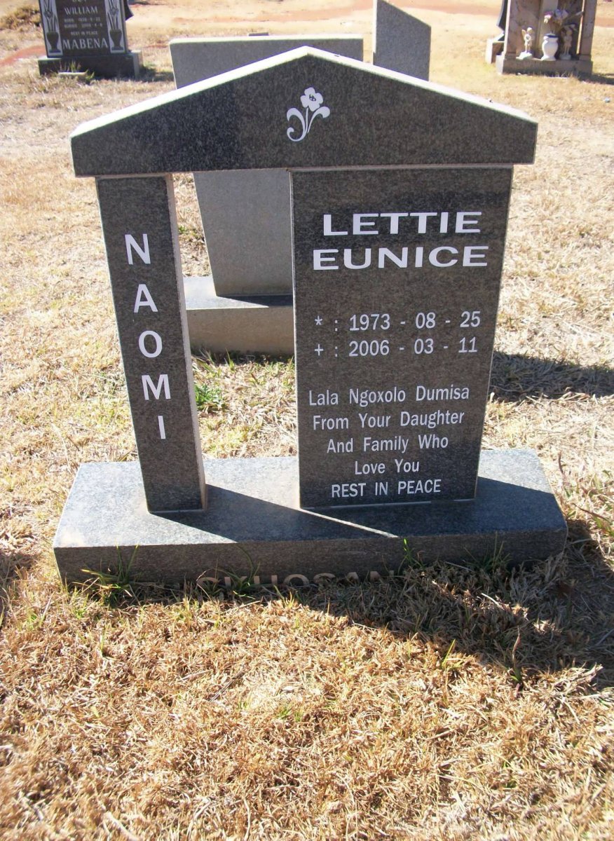 SKHOSANA Lettie Eunice 1973-2006