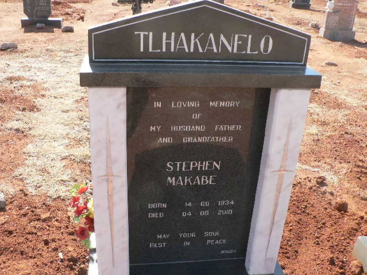 TLHAKANELO Stephen Makabe 1934-2010