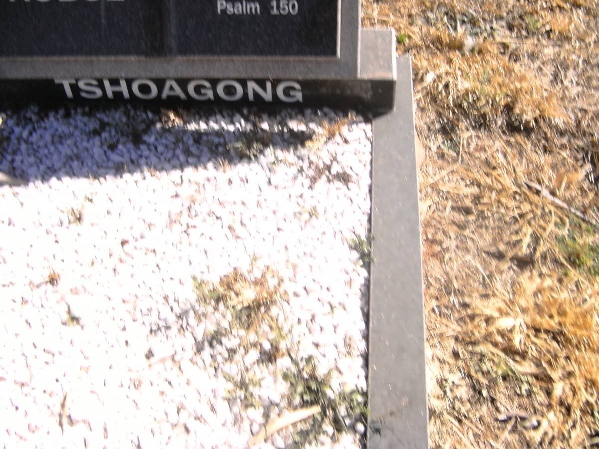 TSHOAGONG Daniel Kobue 1921-1976