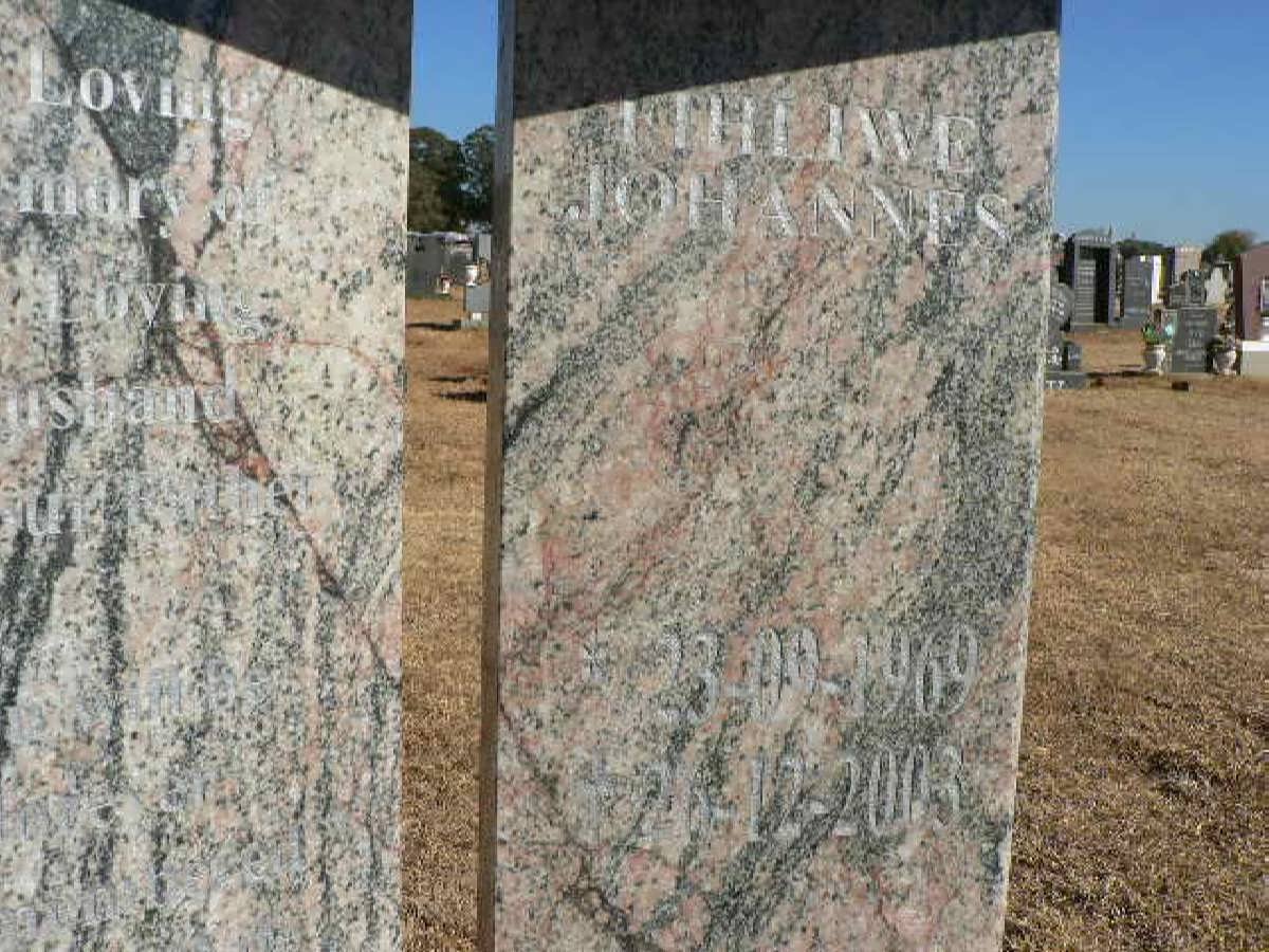 TSOTETSI Johannes 1969-2003