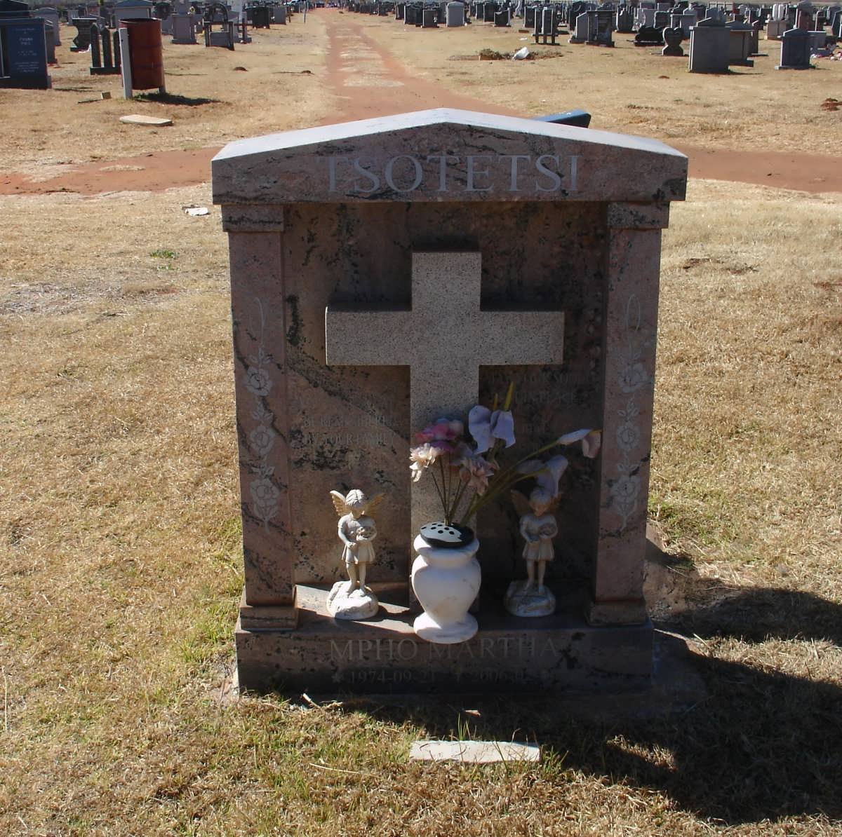 TSOTETSI Mpho Martha 1974-2006
