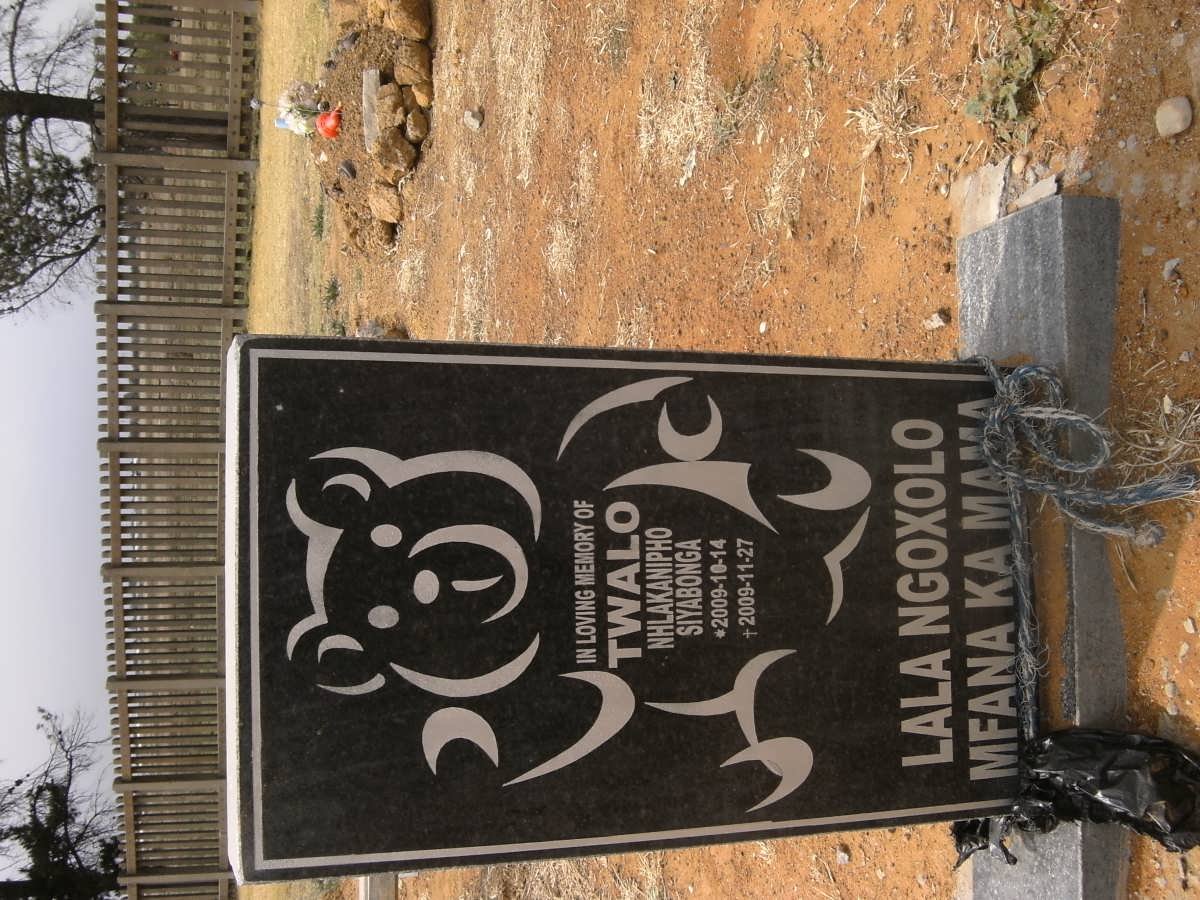 TWALO Nhlakanipho Siyabonga 2009-2009