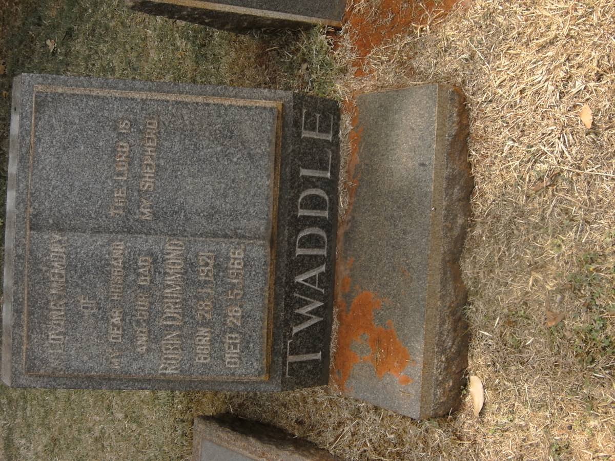 TWADDLE Robin Drummond 1921-1966