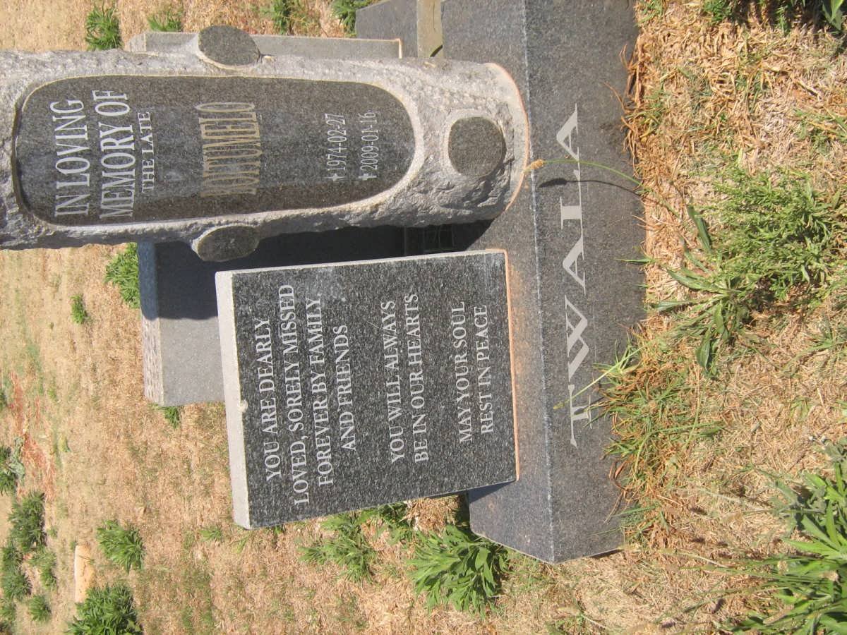 TWALA Boitumelo 1974-2009