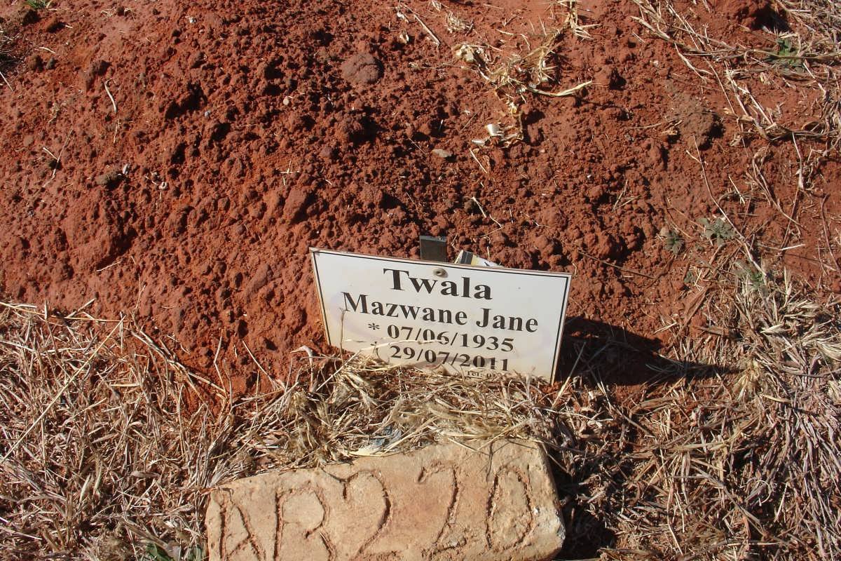 TWALA Mazwane Jane 1935-2011