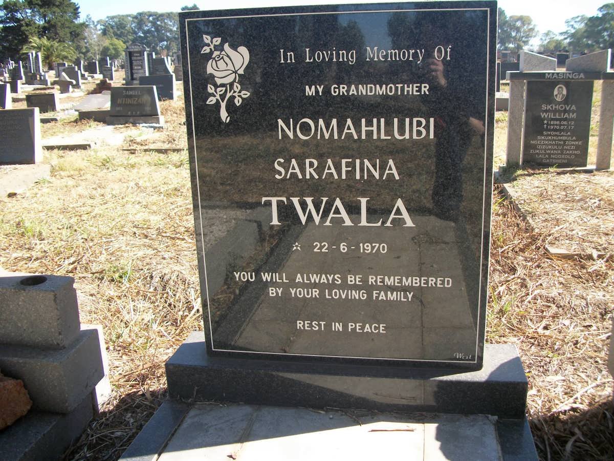 TWALA Nomahlubi Sarafina -1970