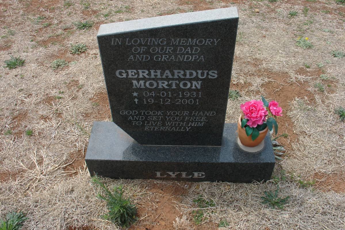 TYLE Gerhardus Morton 1931-2001