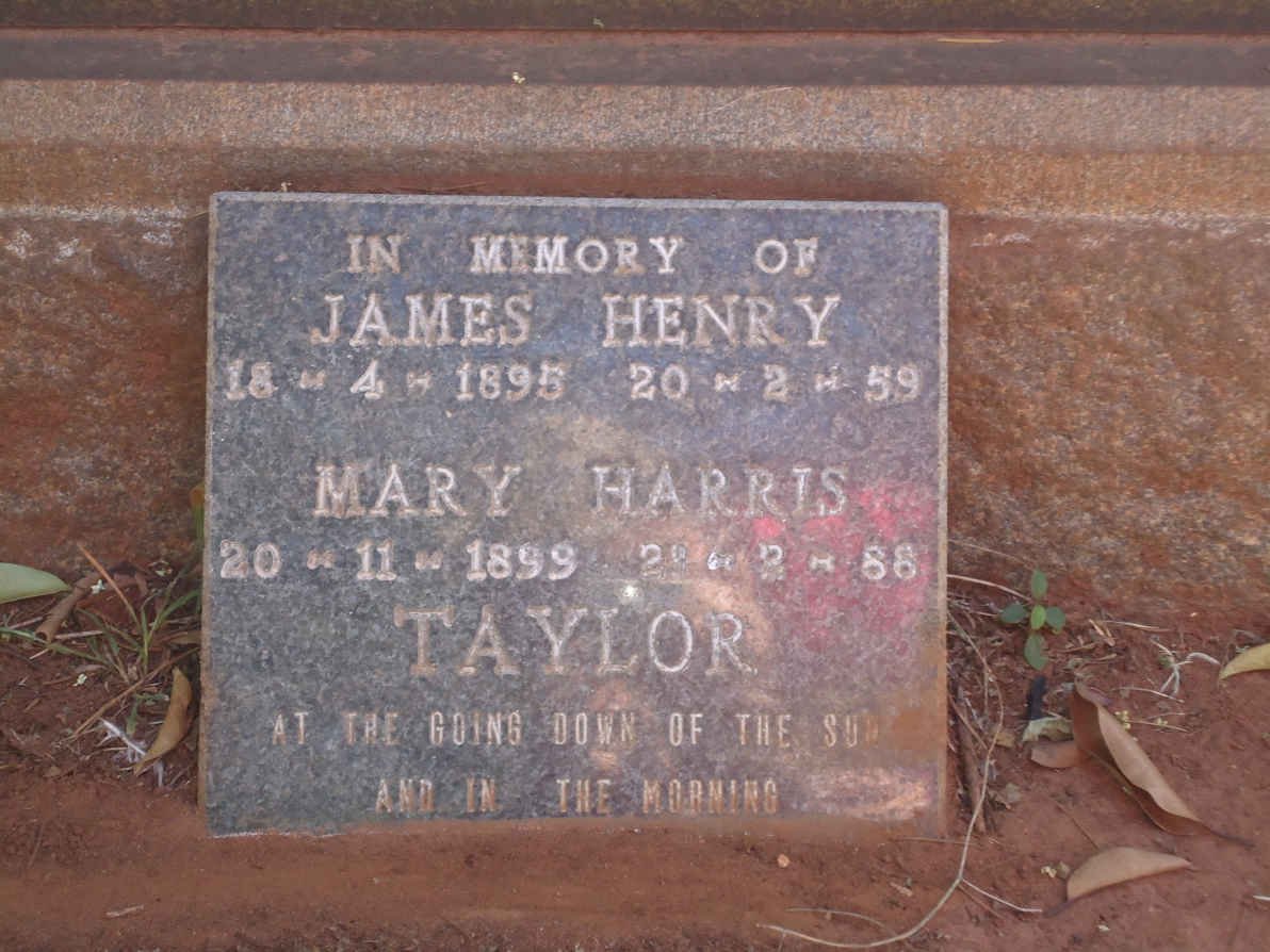 TAYLOR William James &amp; Hannah Maria -1951 :: TAYLOR James Henry 1895-1959 &amp; Mary Harris STEWART  1899-1988
