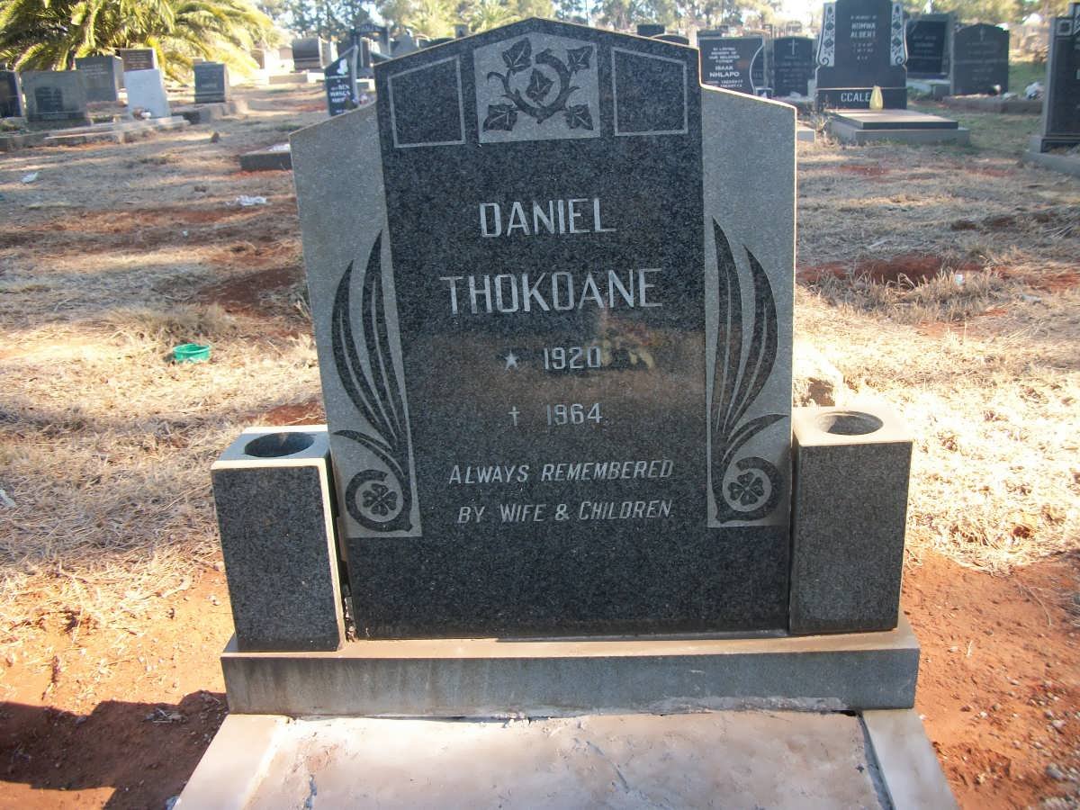 THOKOANE Daniel 1920-1964