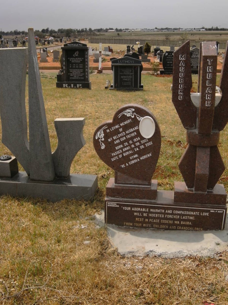 THULARE Magoboko Juluis 1934-2002