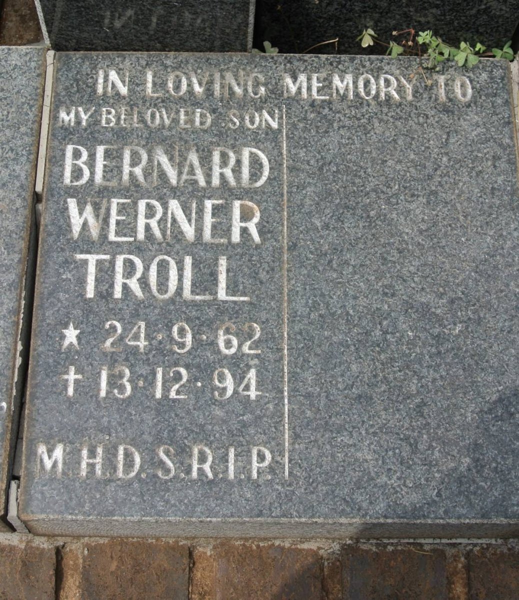 TROLL Bernard Werner 1962-1994