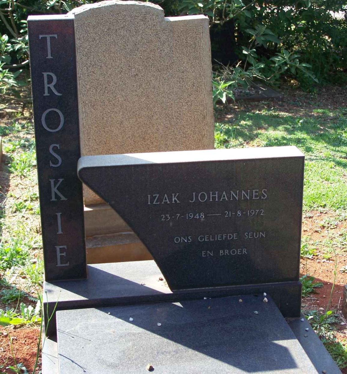 TROSKIE Izak Johannes 1948-1972