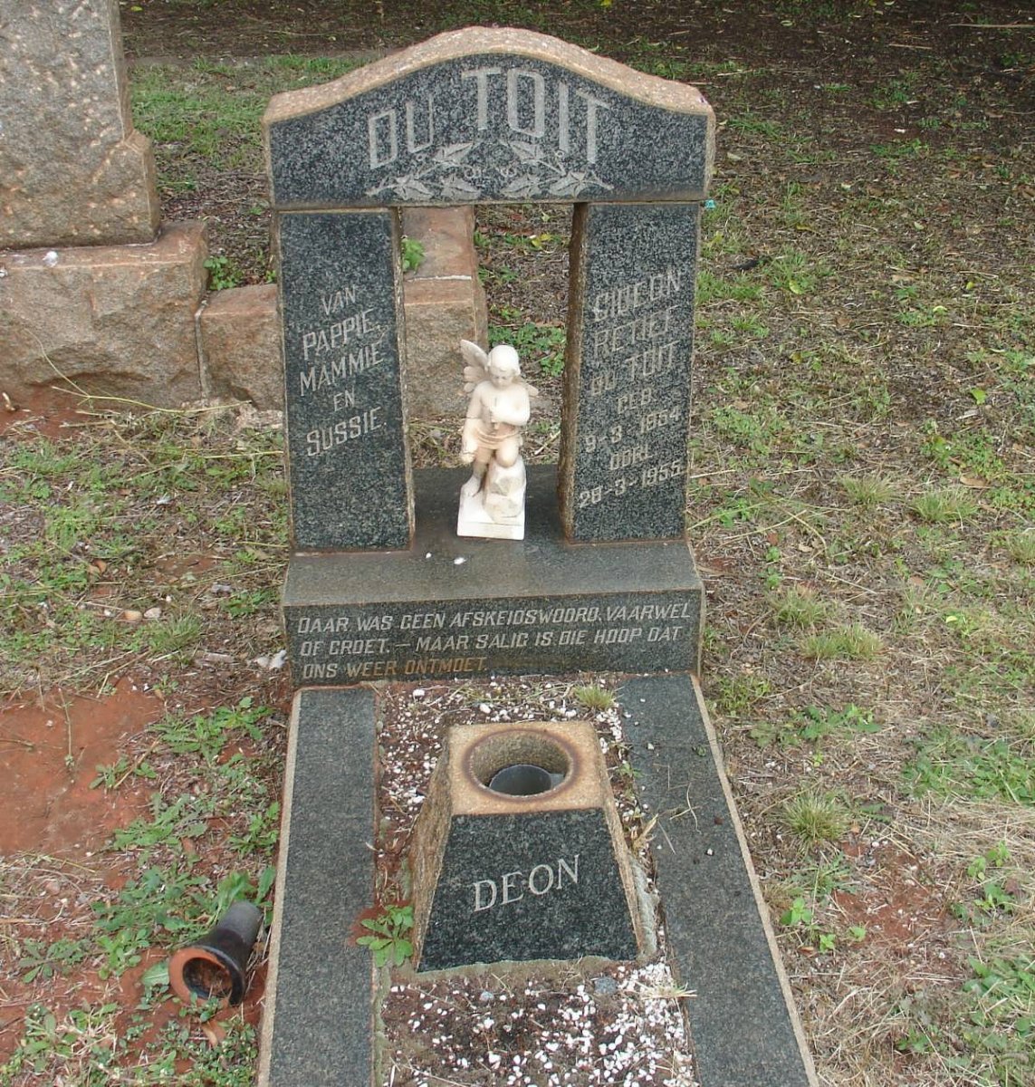 TOIT Gideon Retief, du 1954-1955