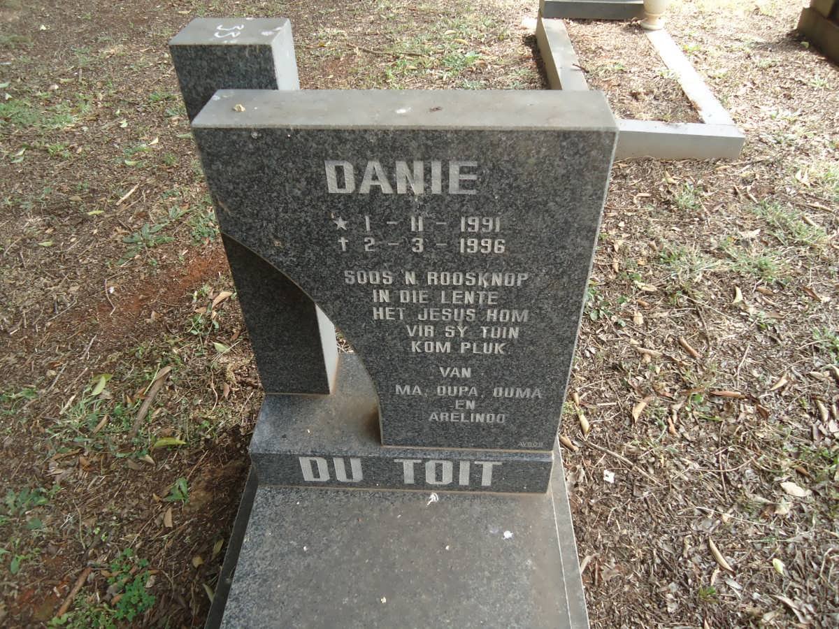TOIT Danie, du 1991-1996