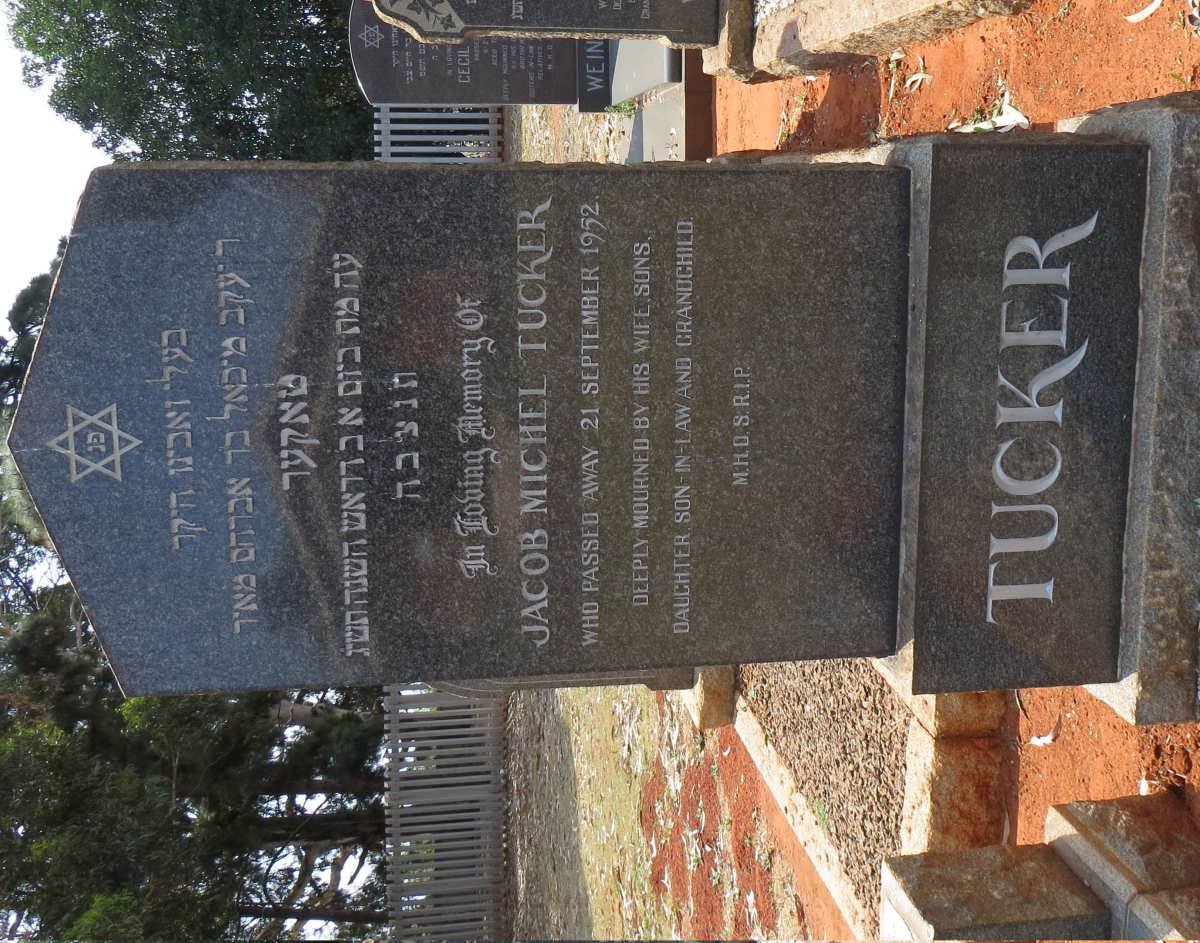 TUCKER Jacob Michel -1952