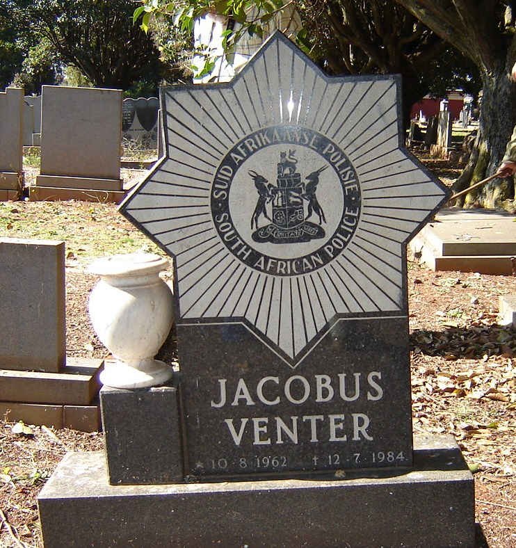 VENTER Jacobus 1962-1984