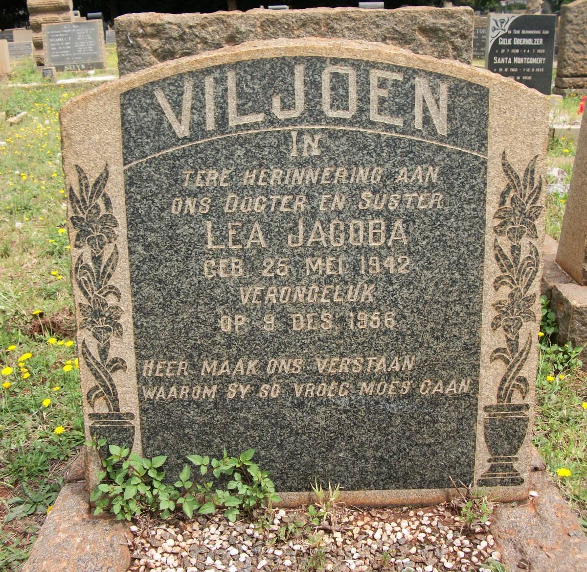 VILJOEN Lea Jacoba 1942-1956