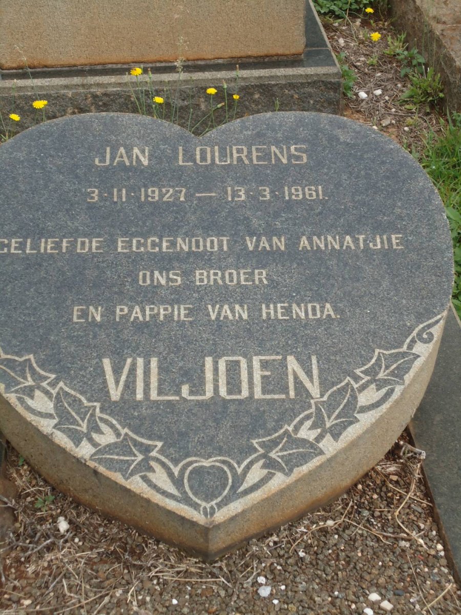 VILJOEN Jan Lourens 1927-1961