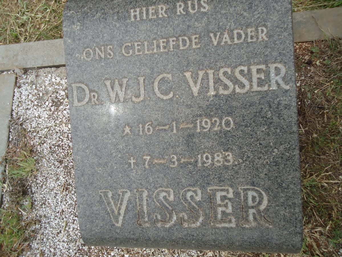 VISSER W.J.C. 1920-1983