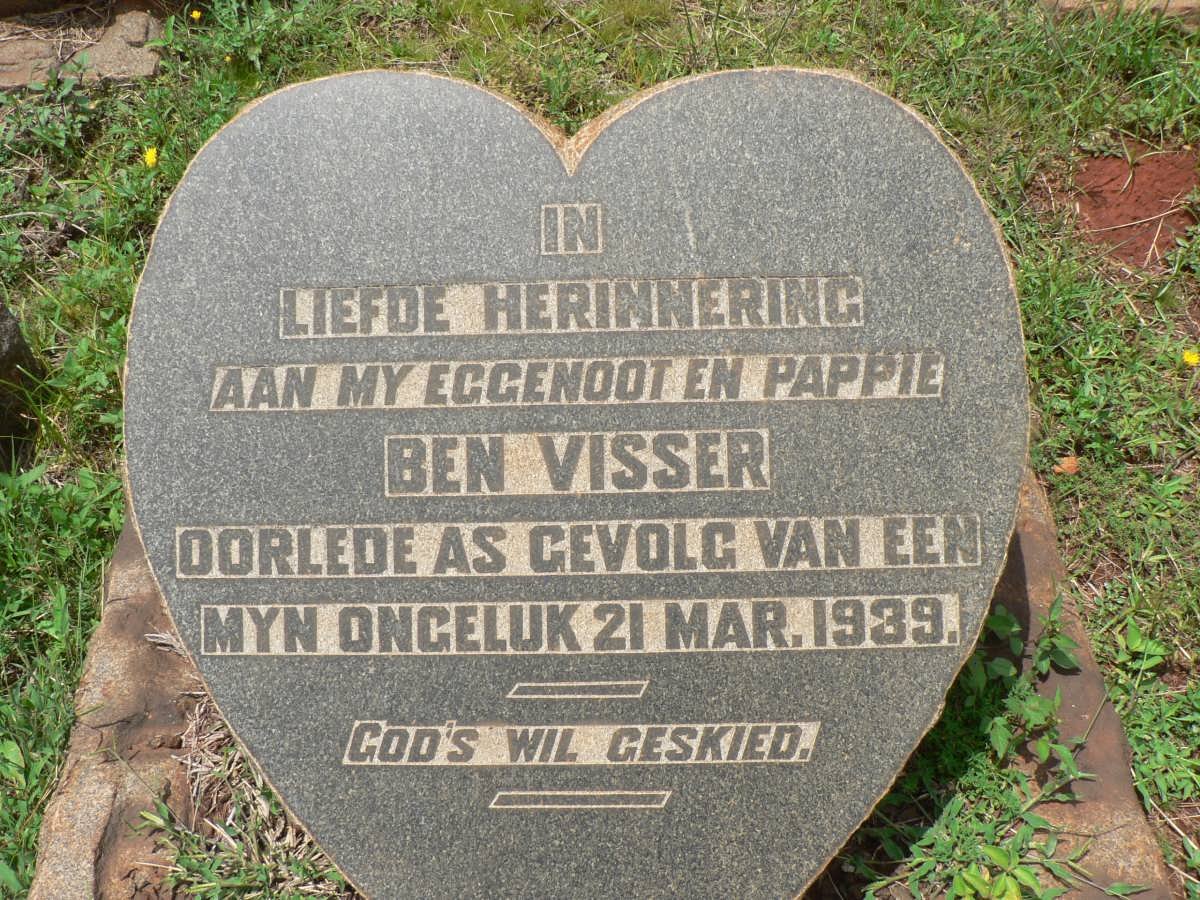VISSER Ben -1939