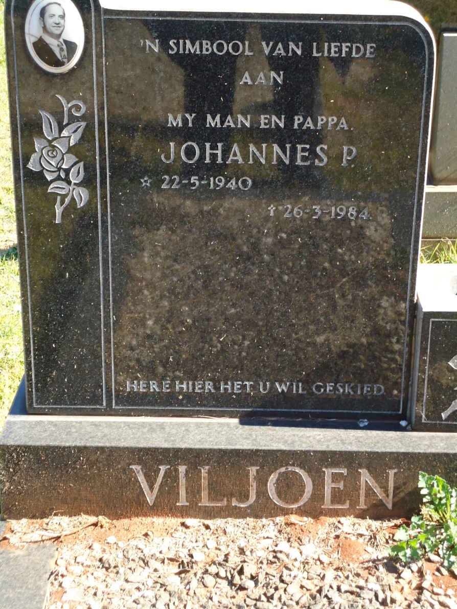 VILJOEN Johannes P. 1940-1984