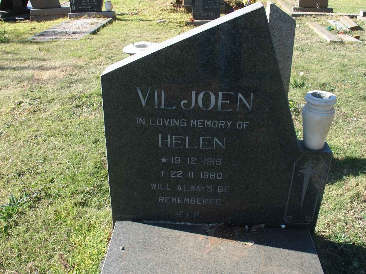 VILJOEN Helen 1919-1980