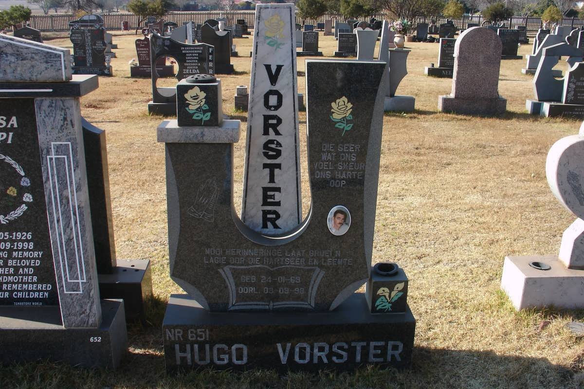 VORSTER Hugo 1969-1998