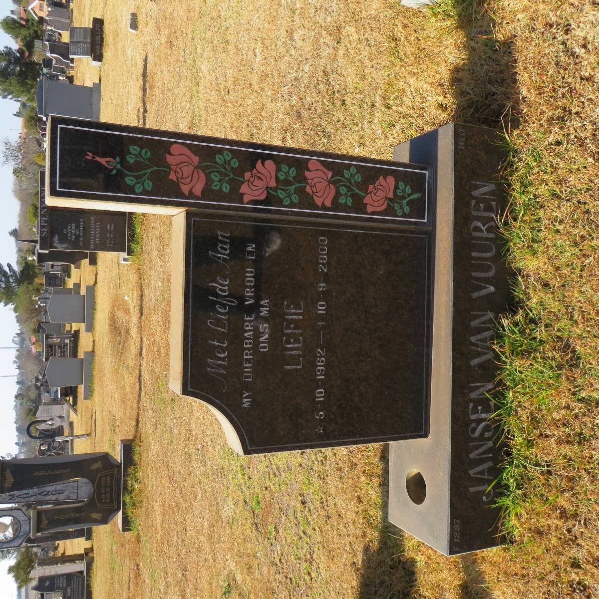 VUUREN Liefie, Jansen van 1962-2000