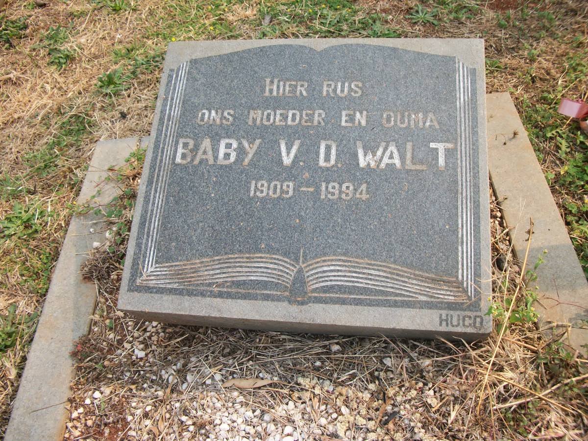 WALT Baby, v.d. 1909-1994