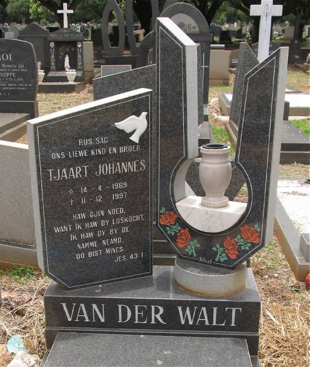 WALT Tjaart Johannes, van der 1969-1997
