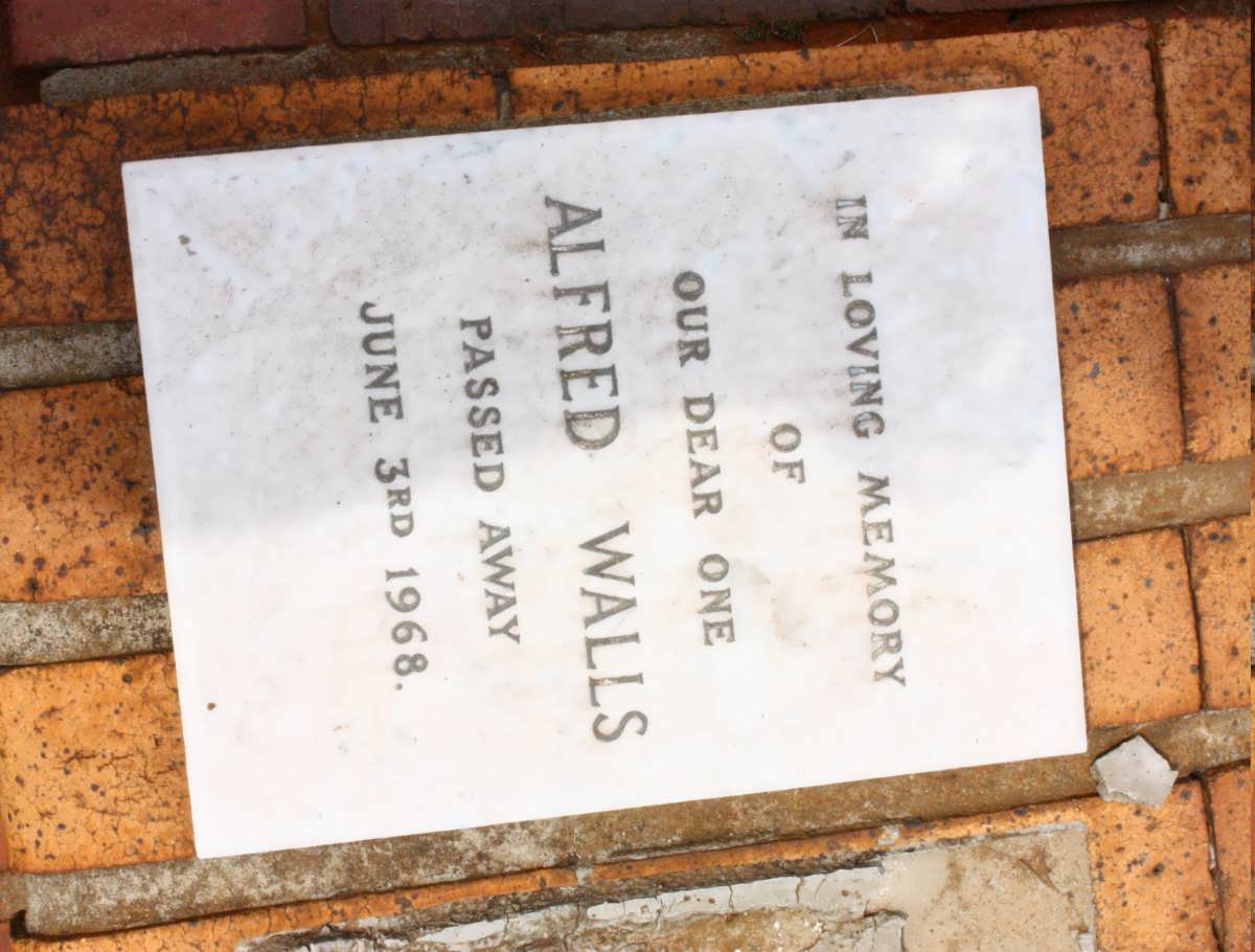 WALLS Alfred -1968