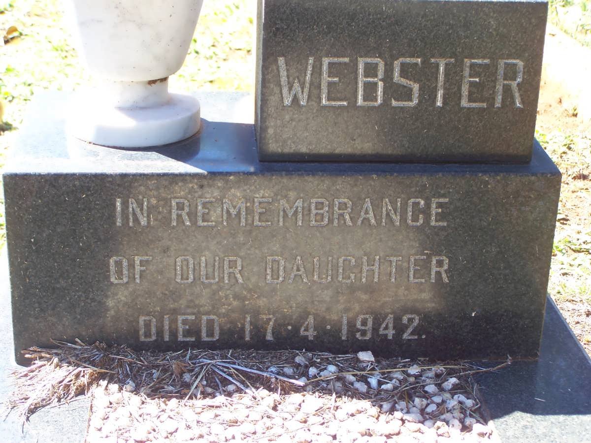 WEBSTER ? -1942