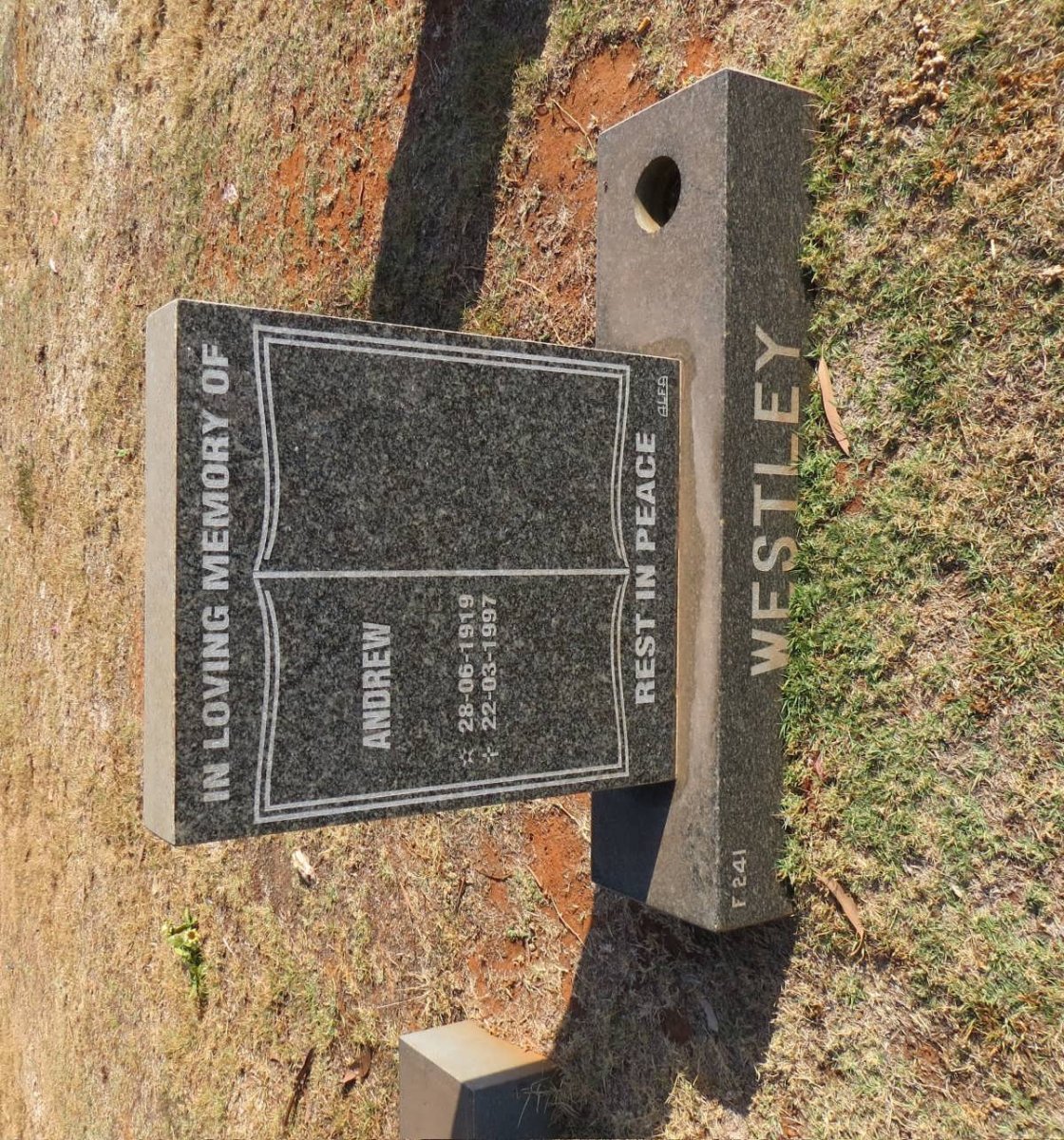 WESTLEY Andrew 1919-1997