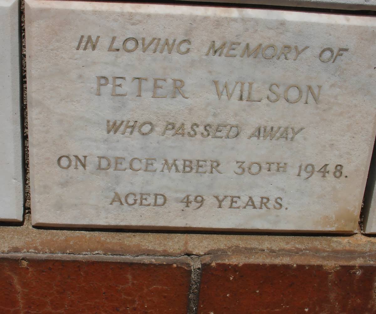 WILSON Peter -1948