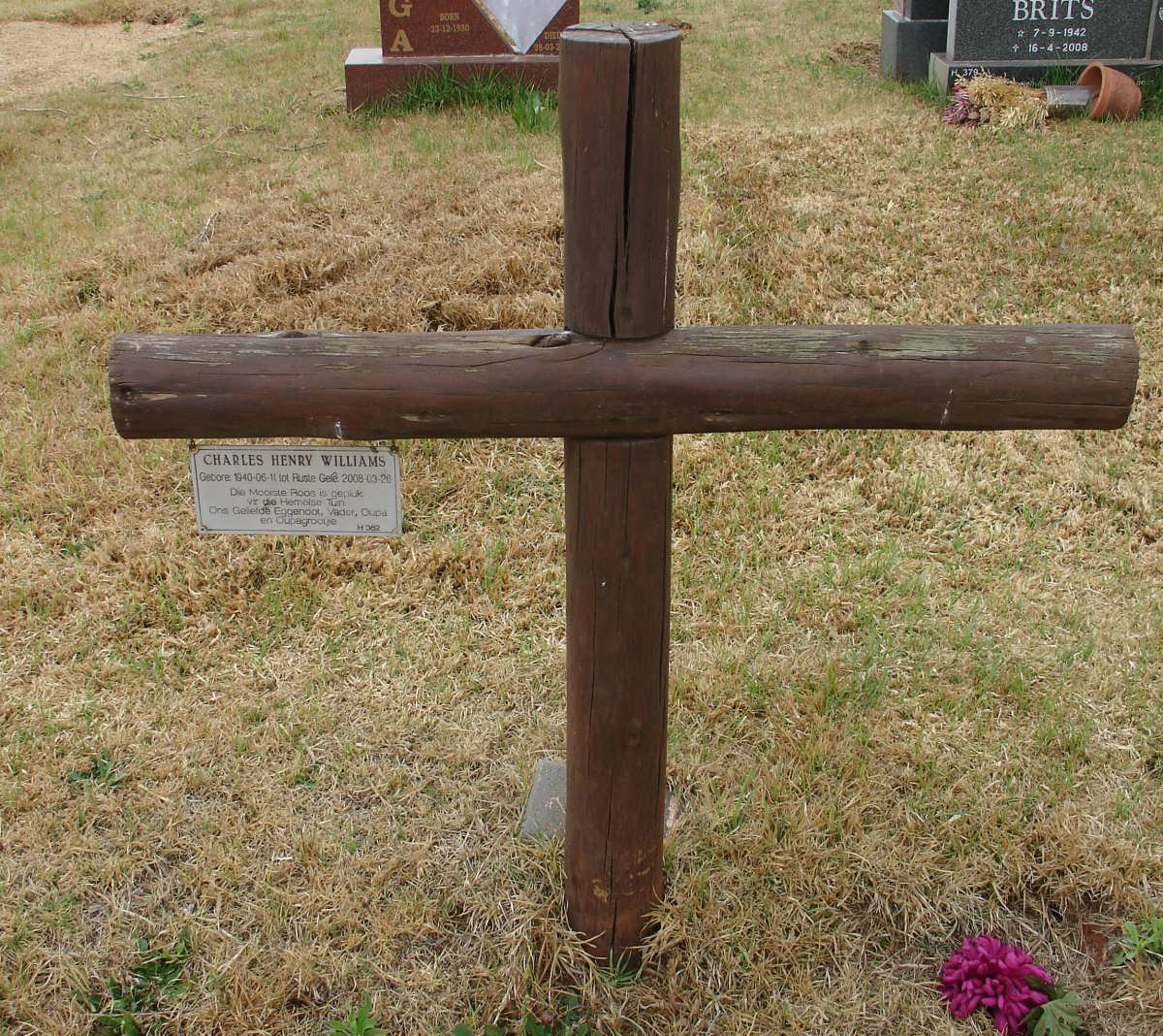 WILLIAMS Charles Henry 1940-2008