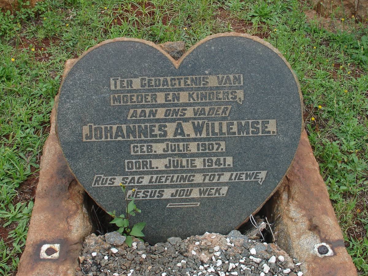 WILLEMSE Johannes A. 1907-1941