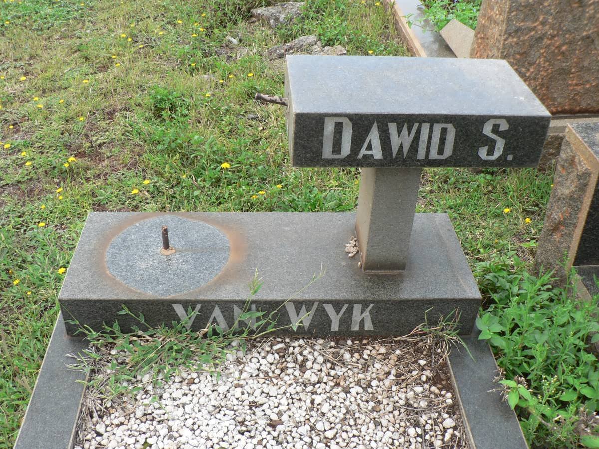 WYK Dawid S., van