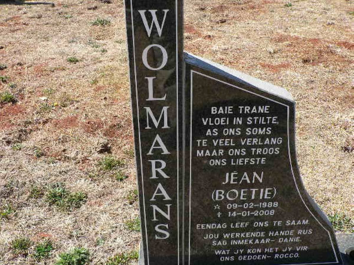 WOLMARANS Jéan 1988-2008