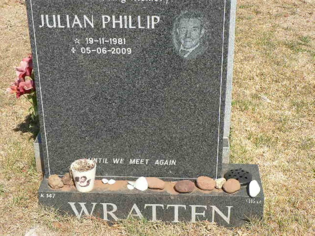 WRATTEN Julian Phillip 1981-2009
