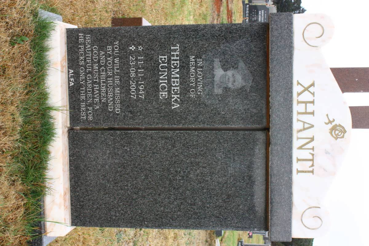 XHANTI Thembeka Eunice 1947-2007