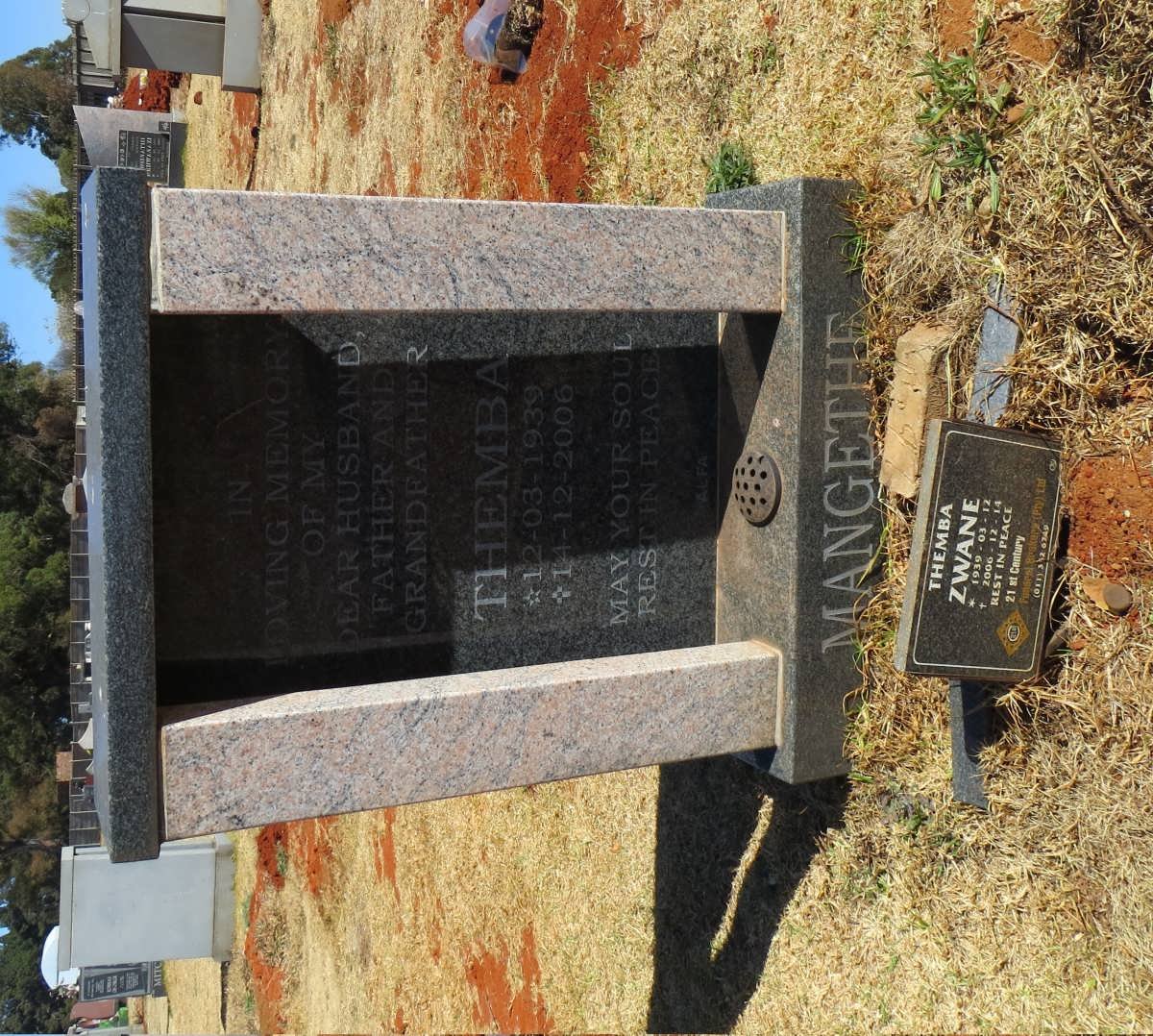 ZWANE Themba 1939-2006