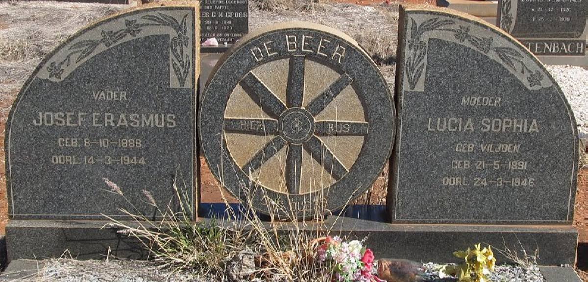BEER Josef Erasmus, de 1888-1944 &amp; Lucia Sophia VILJOEN 1891-1946