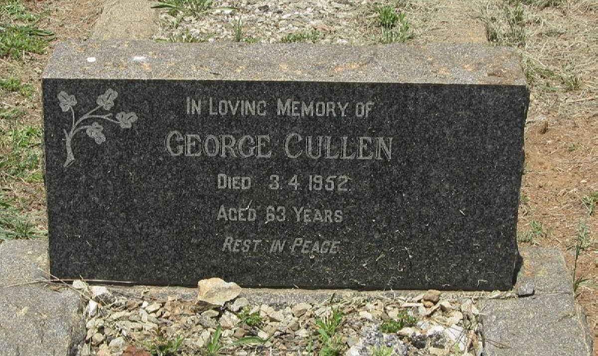 CULLEN George -1952