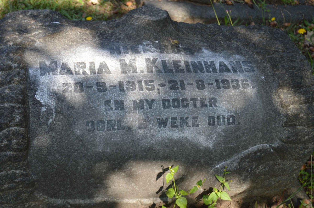 KLEINHANS Maria M. 1915-1936 :: ?