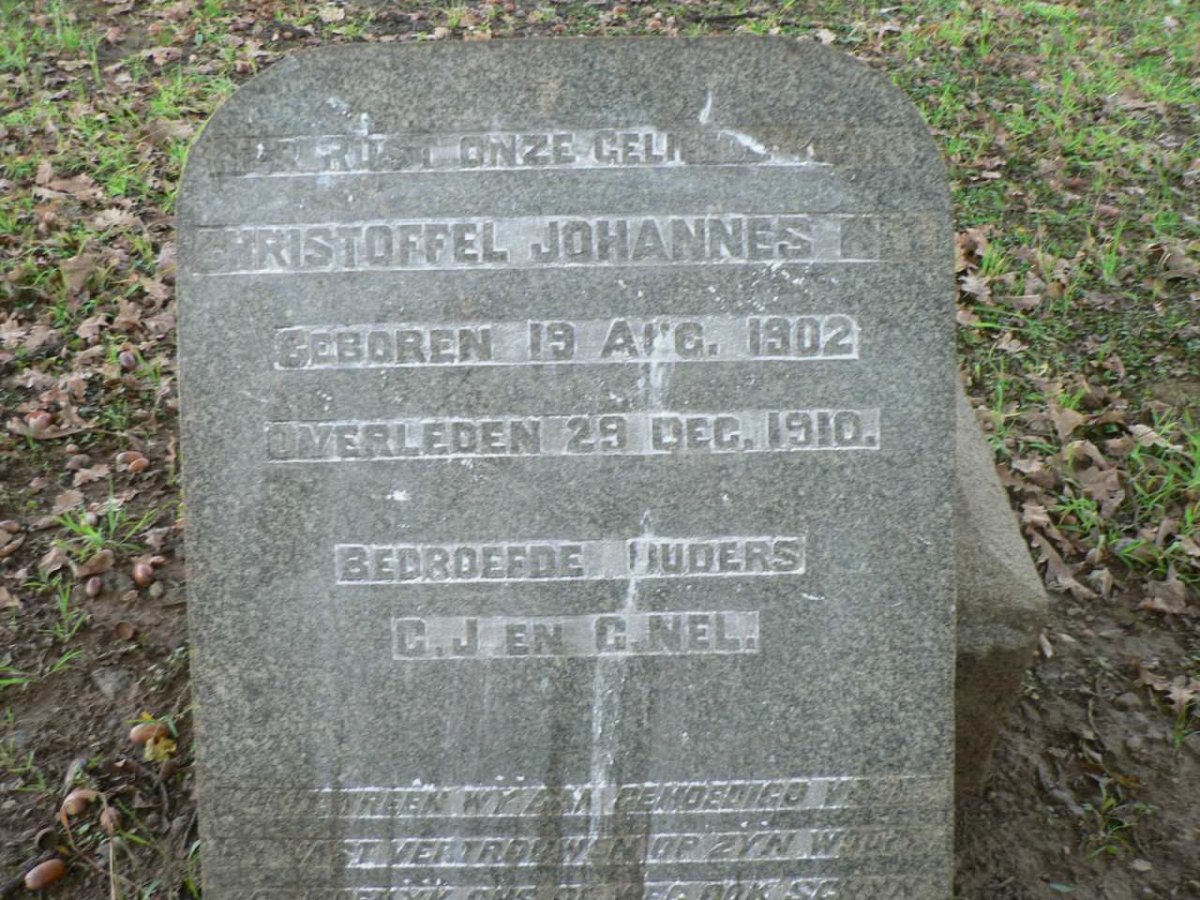 NEL Christoffel Johannes 1902-1910