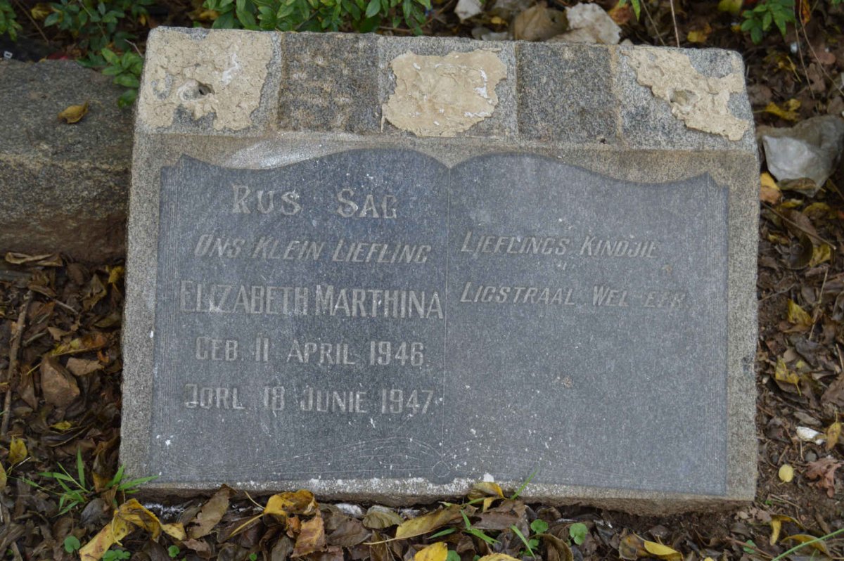 PRETORIUS Elizabeth Marthina 1946-1947
