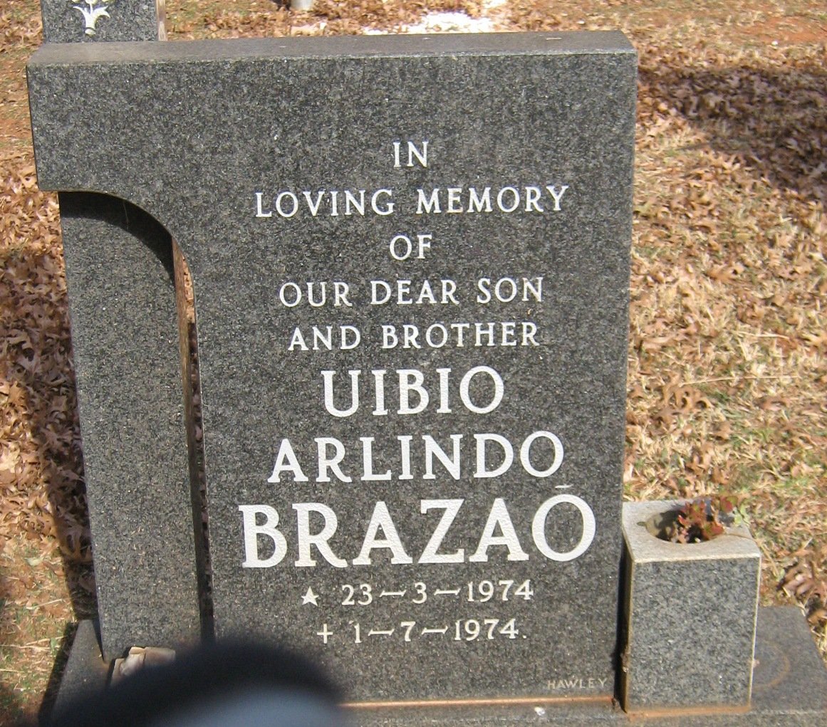 BRAZAÕ Uibio Arlindo 1974-1974