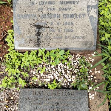 BATCHELOR Maureen 1914-1995 :: COWLEY Darryl Joseph 1965-1965