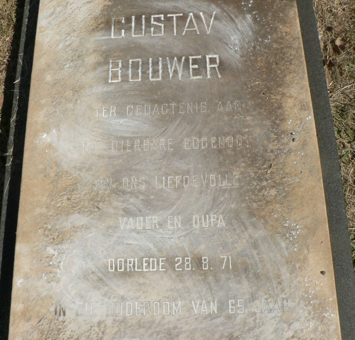BOUWER Gustav -1971 & Molly BRESLER 1907-2003 _2